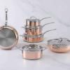 Mély serpenyő COPPERBOND 26 cm, 3,3 l, réz, Hestan