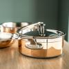Nyeles lábas COPPERBOND 20 cm, 2,8 l, réz, Hestan