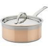 Nyeles lábas COPPERBOND 20 cm, 2,8 l, réz, Hestan