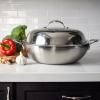 Indukciós wok PROBOND 36 cm, 4,7 l, rozsdamentes acél, Hestan