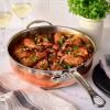 Mély serpenyő COPPERBOND 28 cm, 4,7 l, réz, Hestan