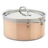Fazék COPPERBOND 24 cm, 5,7 l, réz, Hestan