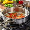 Mély serpenyő PROBOND 26 cm, 3,3 l, rozsdamentes acél, Hestan