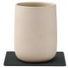 215867 3 podtacek square nupo 10 x 10 cm cerna kuze lind dna