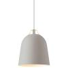 217085 2 zavesna lampa clover 29 cm seda hlinik eva solo
