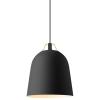 217079 2 zavesna lampa clover 29 cm cerna hlinik eva solo