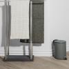 217493 1 pedalovy odpadkovy kos tubo 3 l seda metalicka ocel blomus