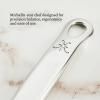 225630 2 derovana lzice provisions 33 cm stribrna nerezova ocel hestan