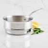 225651 3 naparovaci vlozka provisions 20 cm stribrna nerezova ocel hestan