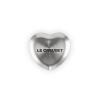 224490 5 uchyt na poklici signature heart 4 7 cm stribrna nerezova ocel le creuset