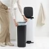 226038 6 pedalovy odpadkovy kos bo 30 l platinova ocel brabantia
