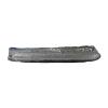 227298 servirovaci talir shiranami 36 x 9 cm cerna keramika mij