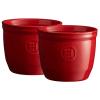 130289 sada 2 ks ramekinu le n 8 cervena burgundy emile henry