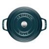 140840 1 kulaty hrnec morska modr o 24 cm staub