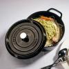 140738 2 kulaty hrnec cerna o 10 cm staub