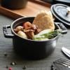 149540 1 kulaty hrnec cerna o 14 cm staub