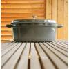140825 4 kulaty hrnec tmave modra o 22 cm staub