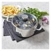 Pot MILADY 24 cm, polírozott rozsdamentes acél, de Buyer