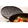 Lábas 24 cm, öntömörítő fedéllel, öntöttvasból készült, bazsalikommal, Staub
