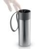 Rozsdamentes acél Thermo bögre To Go szürke tetővel 0,35 l Eva Trio