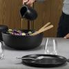 Reggeliző tányér Nordic kitchen O 21 cm fekete Eva Trio