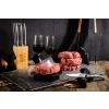 Steak kés szett PREMIUM, 6 db, blokkal, rozsdamentes acél, Laguiole