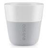 Espresso termopoharak 80 ml 2 darab világos Szürke Eva Trio