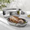 Ovális sütőtál ZWILLING PLUS 41 cm, 8,5 l, többfunkciós fedővel, Zwilling