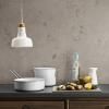 Sauté serpenyő WHITE LINE 24 cm, kerámia, Eva Trio