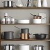 Sauté serpenyő WHITE LINE 24 cm, kerámia, Eva Trio