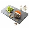 Tapas tányér BASALT 30 x 16 cm, pala hatású, kerámia, REVOL