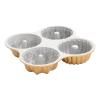 Sütőforma QUARTET BUNDT, arany, Nordic Ware