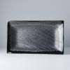 Tálaló tányér MATT BLACK 33 x 19 cm, MIJ