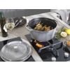 Lábas 20 cm, cseresznye színű, öntöttvas, Staub