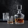 Whiskys poharak és whiskykarafa készletben SCULPTURE, 3 db, Nachtmann