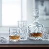 Whiskys poharak és whiskykarafa készletben SCULPTURE, 3 db, Nachtmann