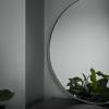 Fali tükör RIM 80 cm, világosbarna, Blomus