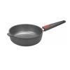 Sauté serpenyő DIAMOND LITE 24 cm, indukcióra, levehető fogantyúval, titán, WOLL