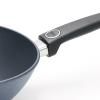 Wok DIAMOND LITE 30 cm, indukciós, rozsdamentes acél fogantyúval, titán bevonattal, WOLL 