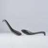 Japán kanál BLACK MATT 17,5 cm, fekete, MIJ