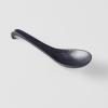 Japán kanál BLACK MATT 17,5 cm, fekete, MIJ