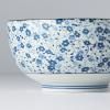Étkező tál BLUE DAISY 16 cm, 800 ml, kék, kerámia, MIJ