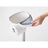 WC-felügyelő EASYSTORE 68 cm, ezüst / fehér, rozsdamentes acél, Joseph Joseph