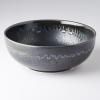 Serving Bowl BLACK MATT 24 cm, 1800 ml, MIJ