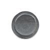 136823 10 jidelni talir craft black 24 5 cm nepravidelny mij