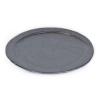 136823 11 jidelni talir craft black 24 5 cm nepravidelny mij