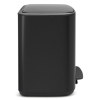 Pedálos szemetes kosár BO 3 x 11 l, fekete, Brabantia
