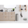 Érintős hulladékgyűjtő TOUCH BIN NEW 30 l, ujjlenyomatmentes, matt acél, Brabantia
