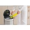 Érintős hulladékgyűjtő TOUCH BIN NEW 30 l, ujjlenyomatmentes, matt acél, Brabantia