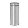 Érintős hulladékgyűjtő TOUCH BIN NEW 30 l, ujjlenyomatmentes, matt acél, Brabantia